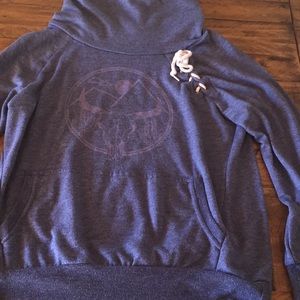 Cute navy hoodie